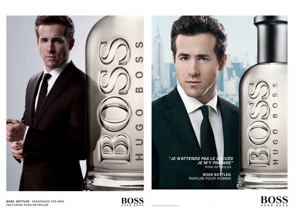 Boss перевод на русский. Ryan Reynolds Hugo Boss. Рекламный баннер Hugo Boss. Hugo by Hugo Boss печатная реклама. Хьюго босс история компании.