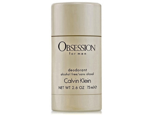 Zoom στο CALVIN KLEIN OBSESSION FOR MEN deodorant stick 75gr (ALCOHOL FREE)