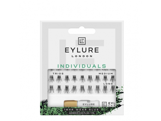 Zoom στο EYLURE FALSE LASHES ΨΕΥΤΙΚΕΣ ΒΛΕΦΑΡΙΔΕΣ INDIVIDUALS TRIOS LASH - PRO COMBO