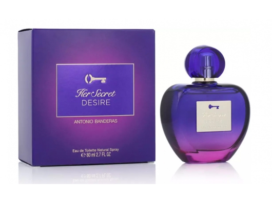 Zoom στο ANTONIO BANDERAS HER SECRET DESIRE EDT 80ml SPR