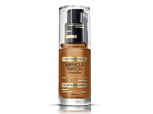 Zoom στο MAX FACTOR MIRACLE MATCH FOUNDATION BLUR & NOURISH TAWNY 95 30ml