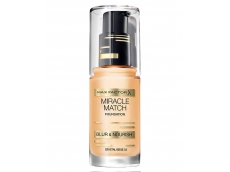 Zoom στο MAX FACTOR MIRACLE MATCH FOUNDATION BLUR & NOURISH CRISTAL BEIGE 33 30ml