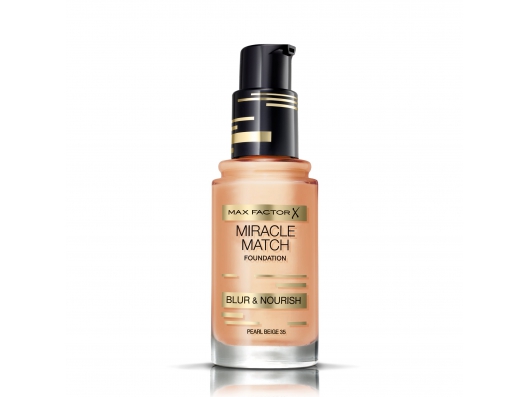 Zoom στο MAX FACTOR MIRACLE MATCH FOUNDATION BLUR & NOURISH PEARL BEIGE 35 30ml