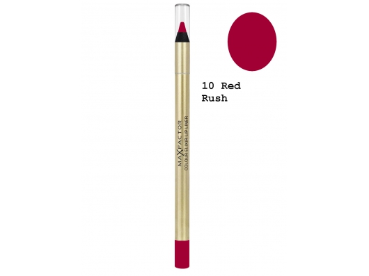 Zoom στο MAX FACTOR COLOUR ELIXIR LIP LINER 10 Red Rush