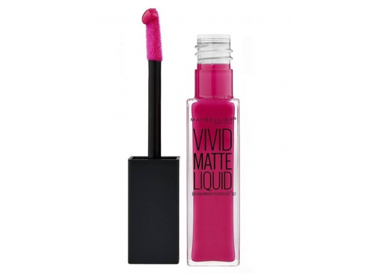 Zoom στο MAYBELLINE VIVID MATTE LIQUID LipStick 15 ELECTRIC PINK 8ml