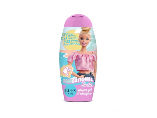 Zoom στο BARBIE MAKE WAVES SUNSATIONAL 2 in1 SHOWER GEL & SHAMPOO 250ml