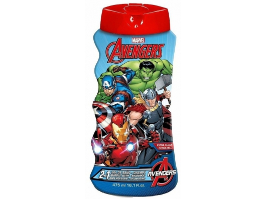 Zoom στο MARVEL AVENGERS 2in1 SHOWER GEL & SHAMPOO 475ml