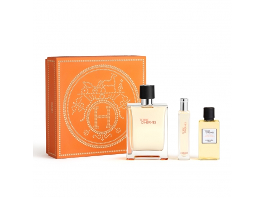 Zoom στο HERMES TERRE D HERMES EDT 100ml & HAIR and BODY SHOWER GEL 40ml & EDT 15ml (GIFT SET)