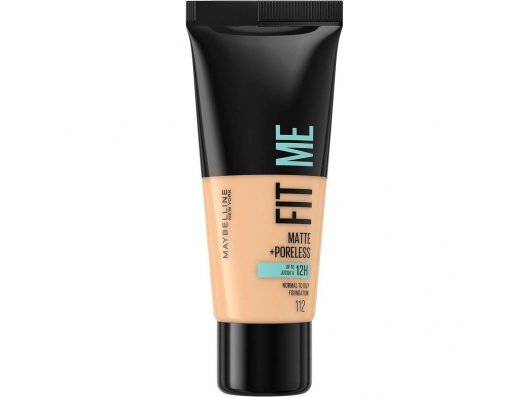 Zoom στο MAYBELLINE FIT me MATTE + PORELESS NORMAL TO OILY WITH CLAY 124 SOFT BEIGE 30ml