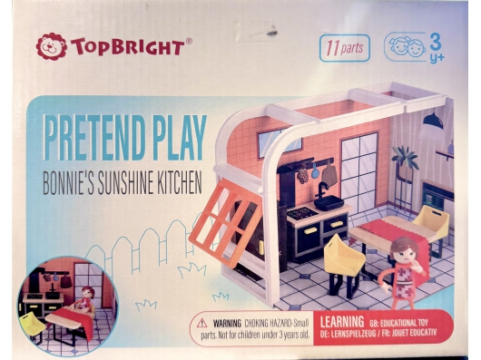 Zoom στο TOP BRIGHT PRETEND PLAY BONNIE S SUNSHINE KITCHEN (11 PARTS)